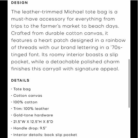 Michael Kors canvas tote - Picture 7 of 15